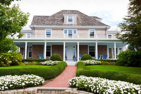 A view of a luxurious house in New England