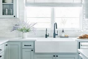 Blue and White, Clean Kitchen