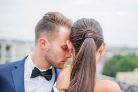 bridal ponytail inspiration hairstyle