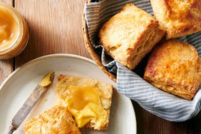 buttermilk biscuits with whipped honey