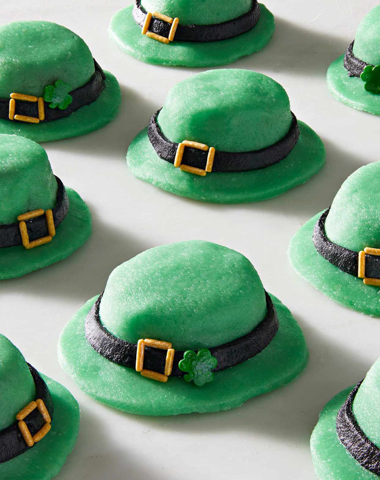 marzipan leprechaun hats