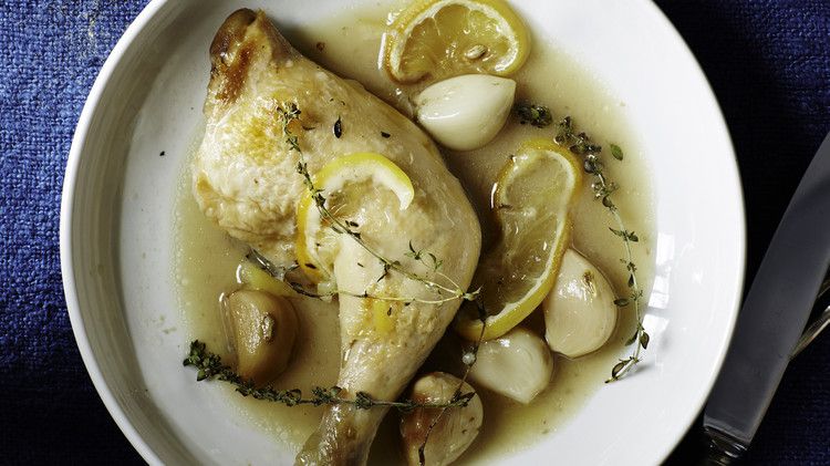 chicken with garlic