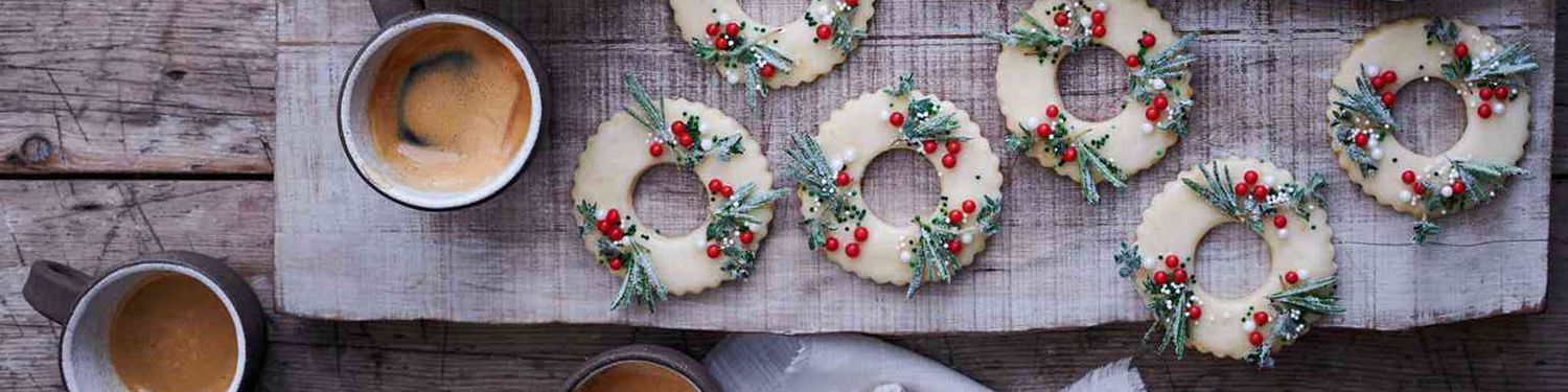 christmas wreath cookies