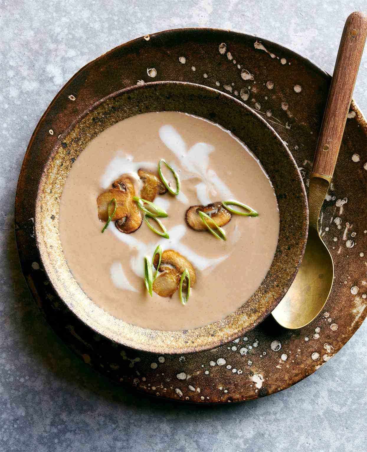 coconut-miso mushroom soup