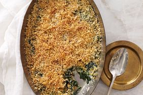 creamed spinach gratin