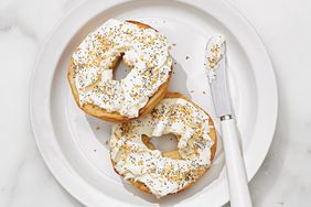 Cream cheese bagel