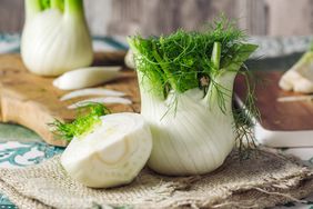 Fresh raw fennel