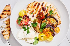 Grilled Chicken-and-Eggplant "Caprese"