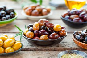 Assortment of olives