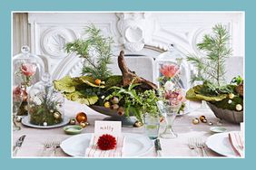 Holiday tablescape