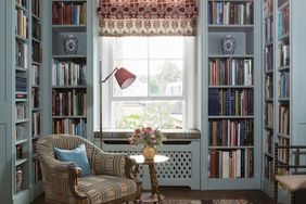 Tranquil Reading Cove in home library