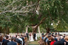 jen geoff wedding outdoor ceremony