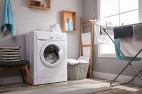 laundry room with washing machine