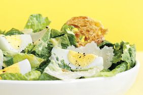 Caesar Salad with Hard-Cooked Eggs