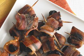 Bacon-Wrapped Prunes