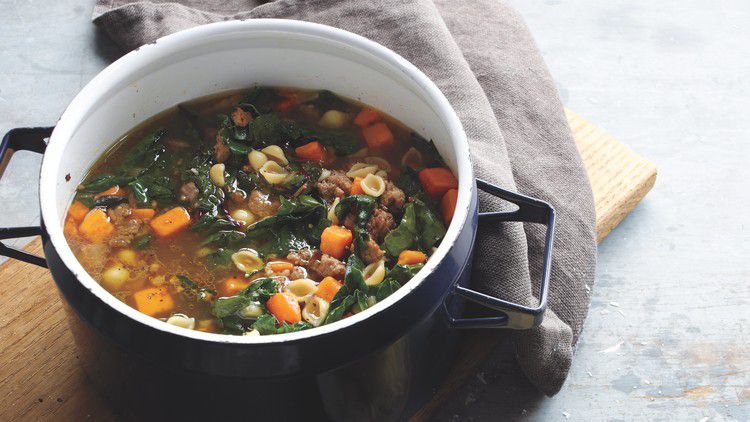 sweet potato sausage soup