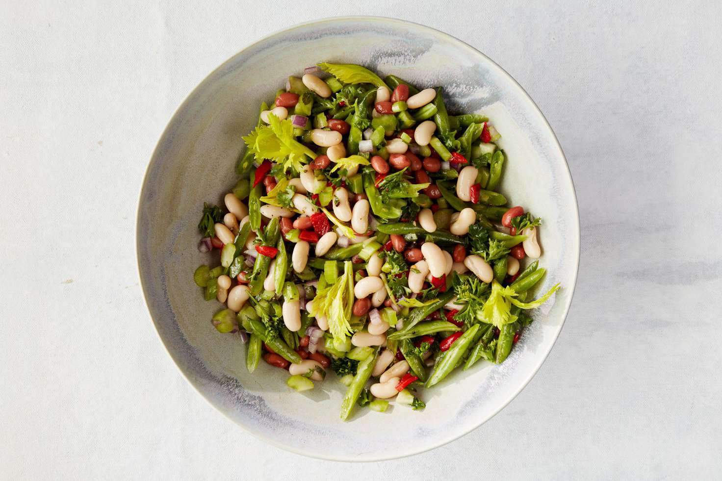 Mediterranean Three-Bean Salad