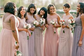 ombre dress bridesmaid trend