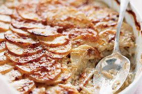 Scalloped Potatoes with Leeks