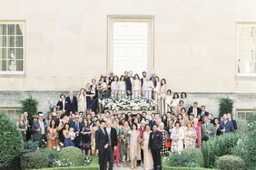 momina jack wedding guests group shot