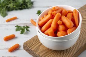 Bowl with carrots