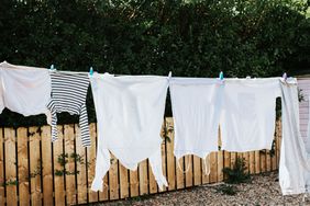 Clothes line drying