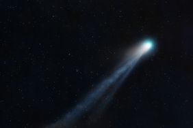 Comet 12P/Pons-Brooks also called the "Devil's Comet", photo taken from Moclinejo, MÃ¡laga, Andalusia, South of Spain, at nightfall on 04-03-2024.