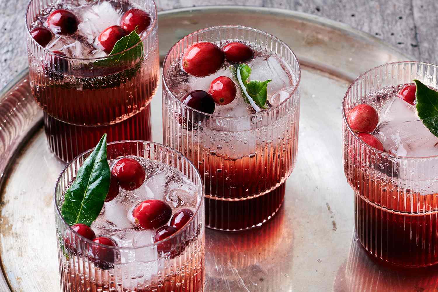 Cranberry Shrub Cocktail