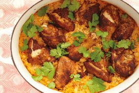 Curried chicken