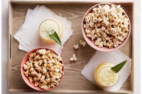 movie theater popcorn and cocktail