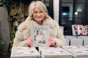 Martha Stewart at Book Signing