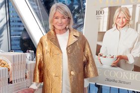 Martha Stewart appearing for her new 100th cookbook