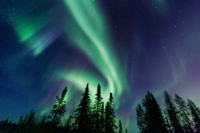 Northern Lights close to Yellownife