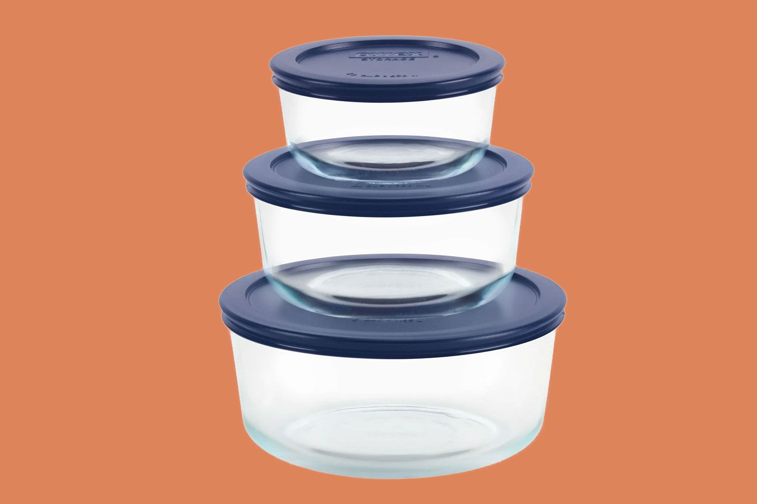 Pyrex glass food storage