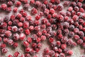 Sugared cranberries