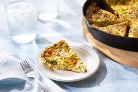 Perfect Frittata with Zucchini and Provolone 