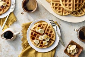 Peanut butter waffles 