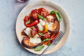 Pork-Meatball Skillet Bake