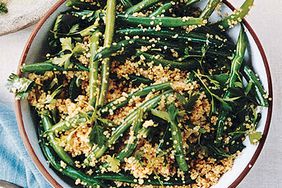 green bean quinoa salad