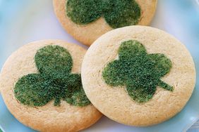 Sugar Cookies with Clovers