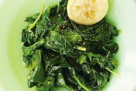 Sauteed Spinach with Garlic and Lemon