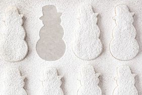 shortbread snowmen