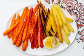 Steamed Carrots with Lemon and Sea Salt