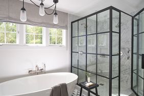 Glass Steel Shower 