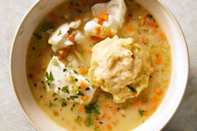 White-Fish Stew with Dumplings