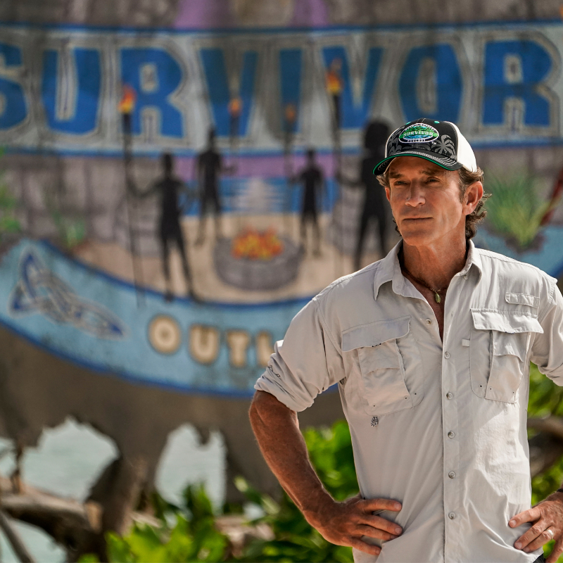 Jeff Probst on Survivor